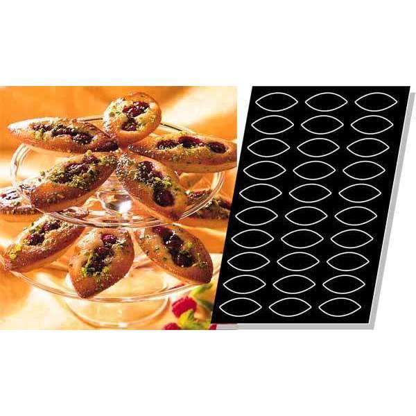 Oval Tartlets Silicone Mould