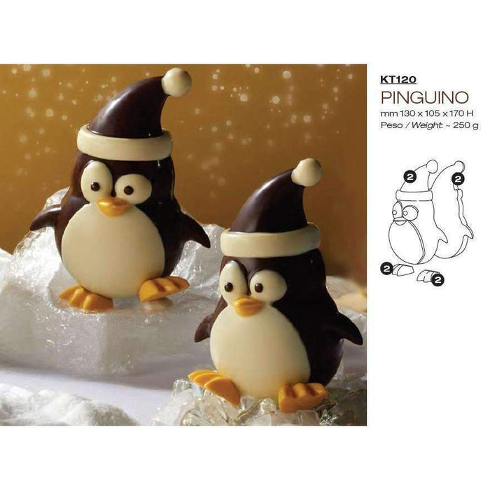 Moule à chocolat Kit pingouin
