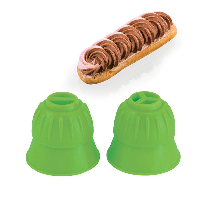 Piping Tip 2 & 3 Colors Adapter Kit