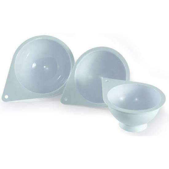 Plastic Half-Sphere Bowl Set
