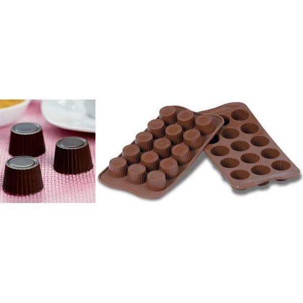 Moule en silicone pour chocolat praliné Silikomart™