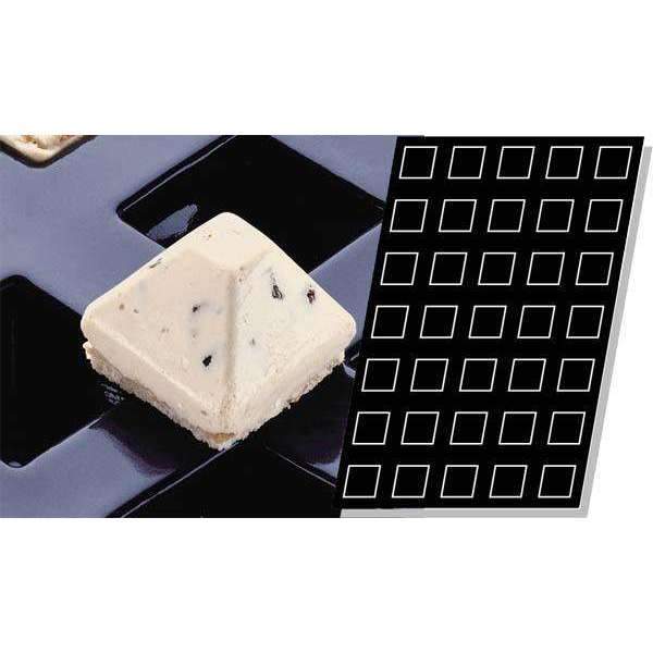 Pyramids (flat bottom) Silicone Mould - 50 mm