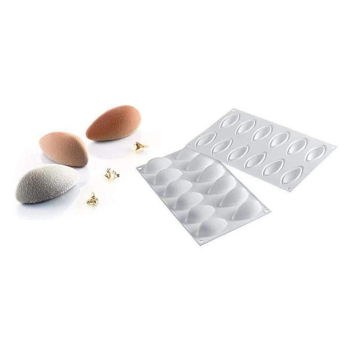 Silikomart™ Quenelle 24 Silicone Mould