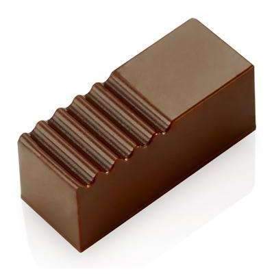 Moule à chocolat à bûche rectangulaire