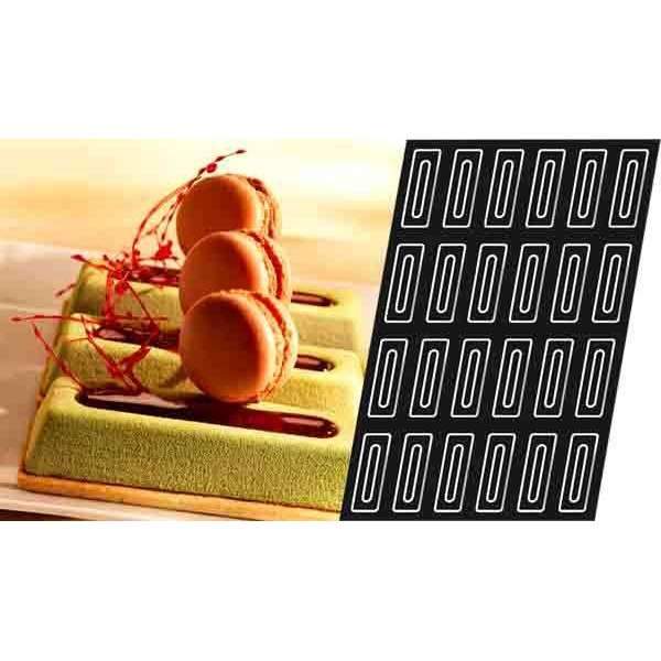 Rectangle Savarin Silicone Mould