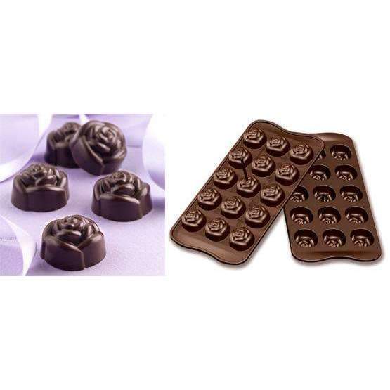 Silikomart™ Rose Chocolate Silicone Mould
