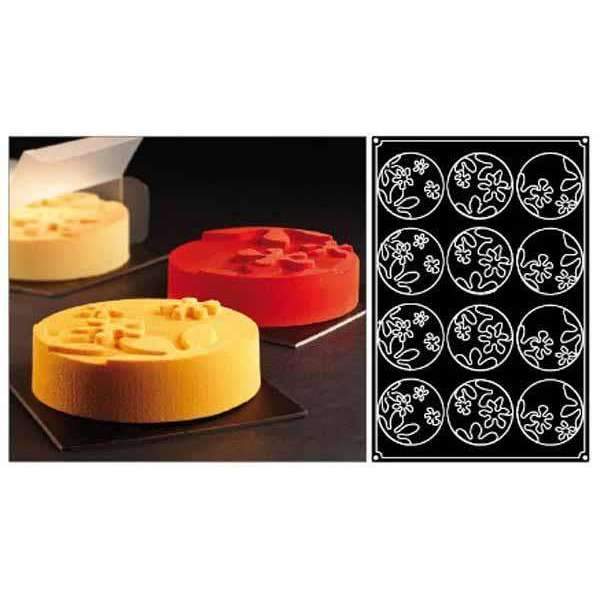 Round Bouquet Silicone Moulds