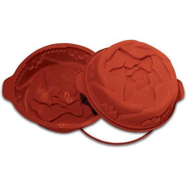 Silikomart™ Round Low Rose Silicone Mould
