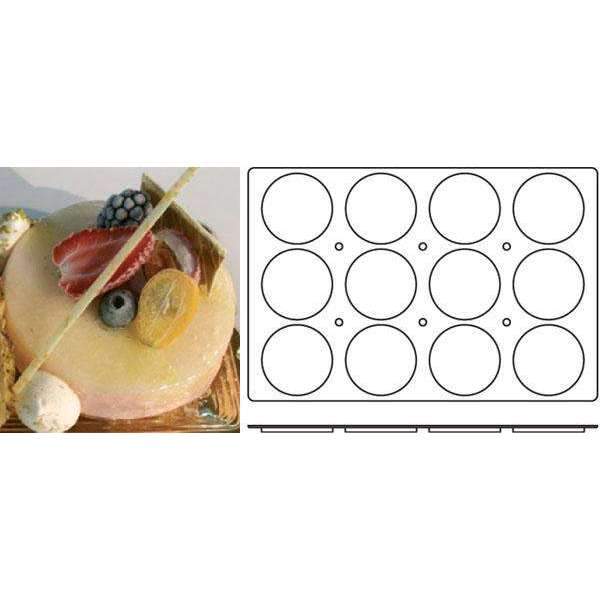 Moule Silicone Ronds Silikomart™ - Ø 120 mm