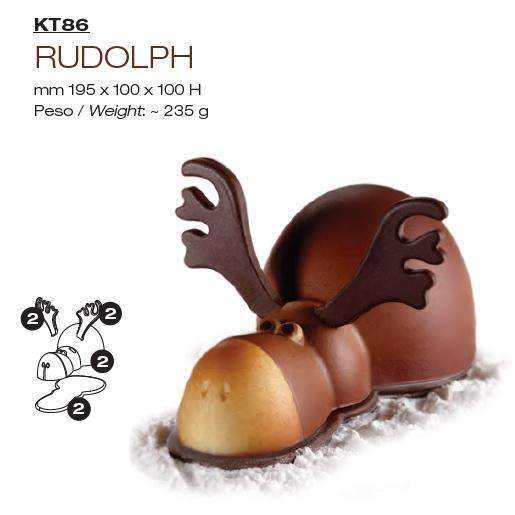 Moule à chocolat Rudolph Kit