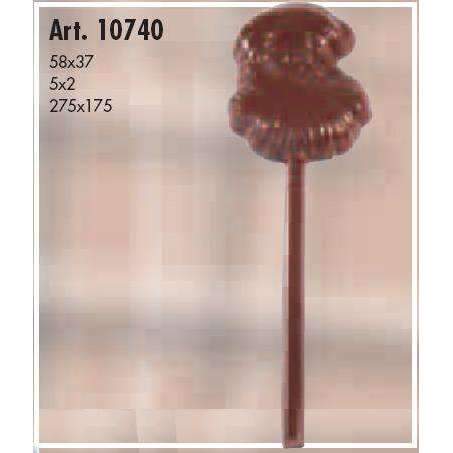 Santa Claus Head Lollipop Chocolate Mould