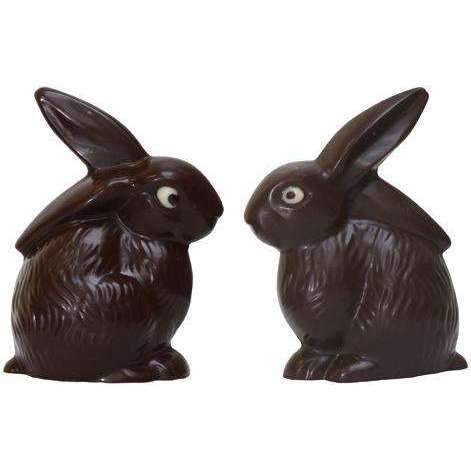 Moules à chocolat lapin assis
