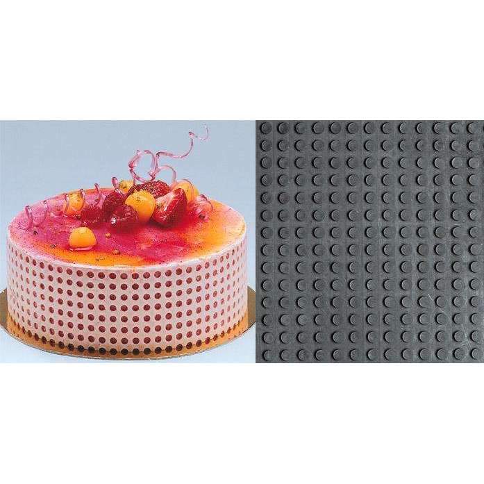 Silicone Relief Decor Mat - Dots