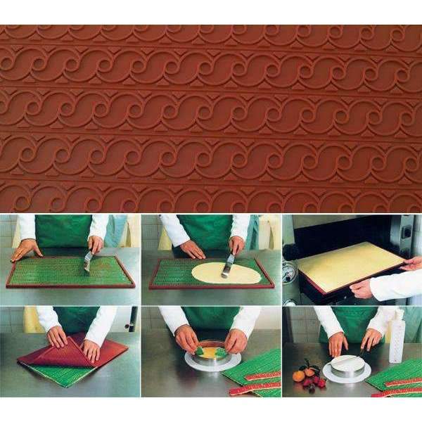 Silikomart™ Silicone Relief Decor Mat - Fregio