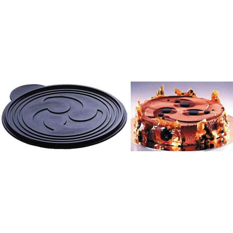 Silicone Relief Decor Mat - Spiral