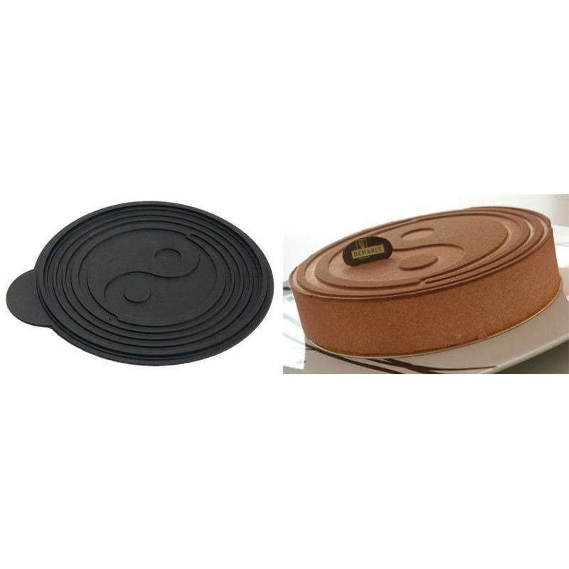 Silicone Relief Decor Mat - Yin Yang