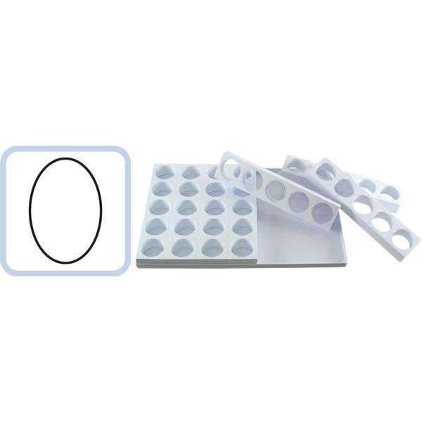 Moule à Fabrirapide en une seule portion - Ovale