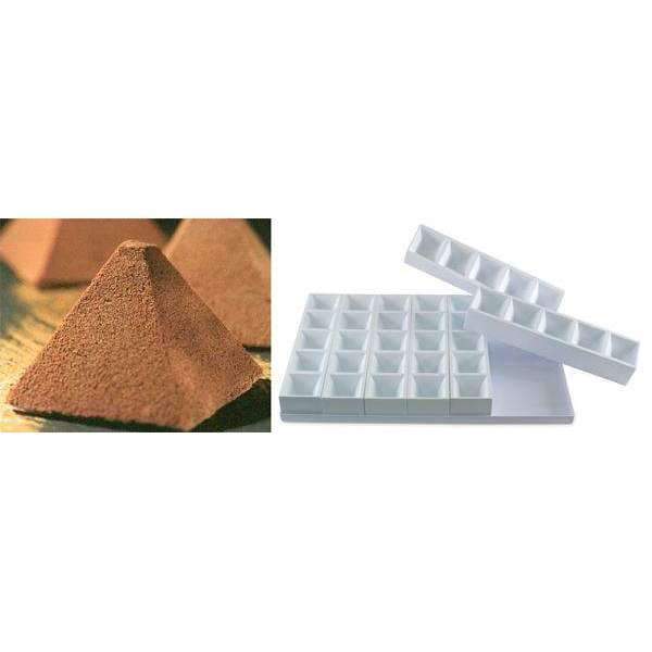 Single Portion Fabrirapide Mould - Pyramid