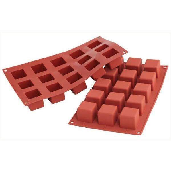 Moule en silicone pour petits cubes Silikomart™