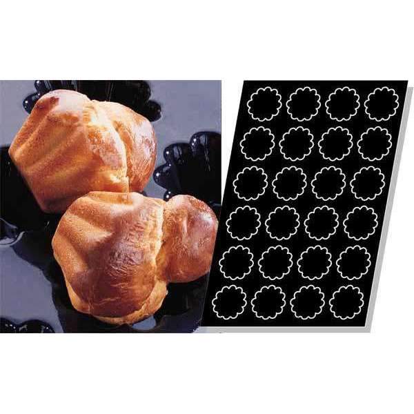 Small Fluted Brioches Silicone Mould