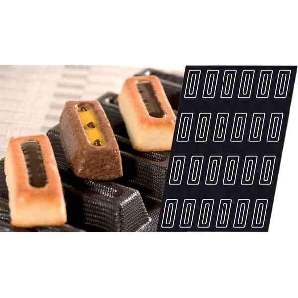 Small Rectangle Savarin Silicone Mould