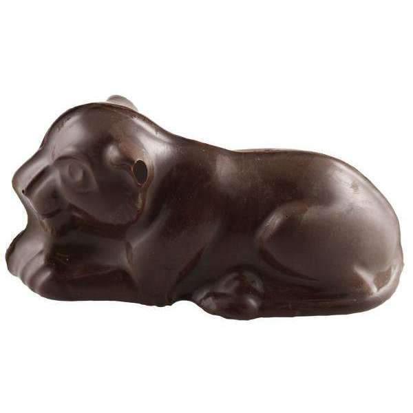 Petit moule thermoformé au chocolat Lion au repos