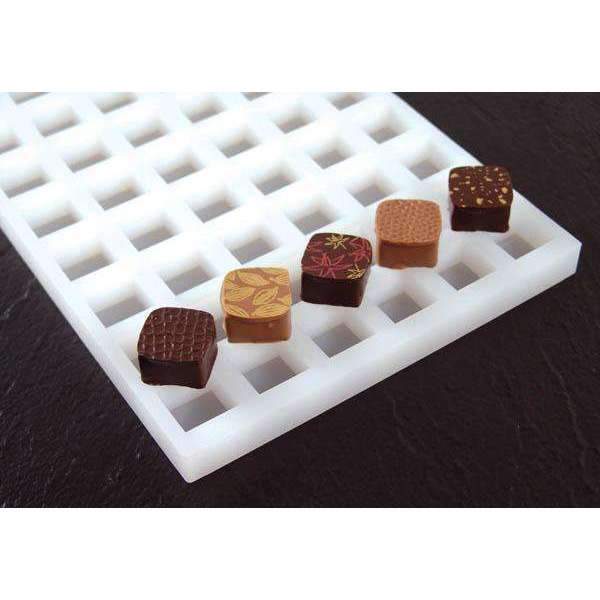 Moule carré en silicone chocolat bonbon