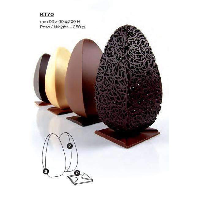 Moule à Chocolat Kit Oeuf Carré