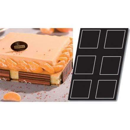 Square Inserts Silicone Mould