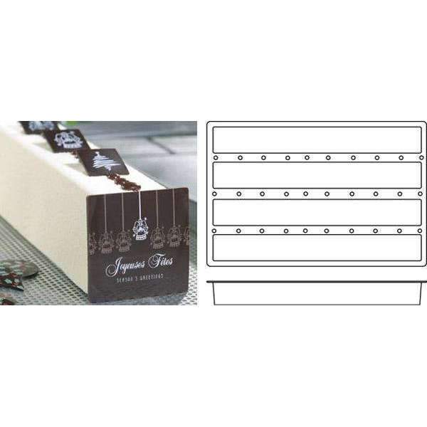 Silikomart™ Square Log Silicone Mould