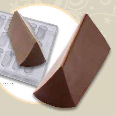 Moule à chocolat bonbon triangle étiré