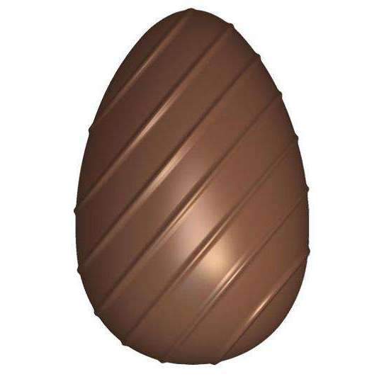 Striped Eggs Chocolate Mould
