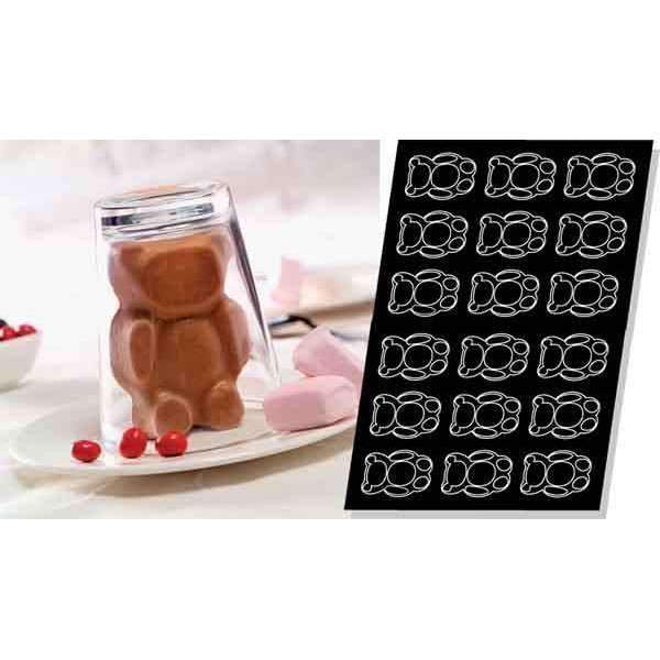 Teddy Bears Silicone Mould - 90 mm