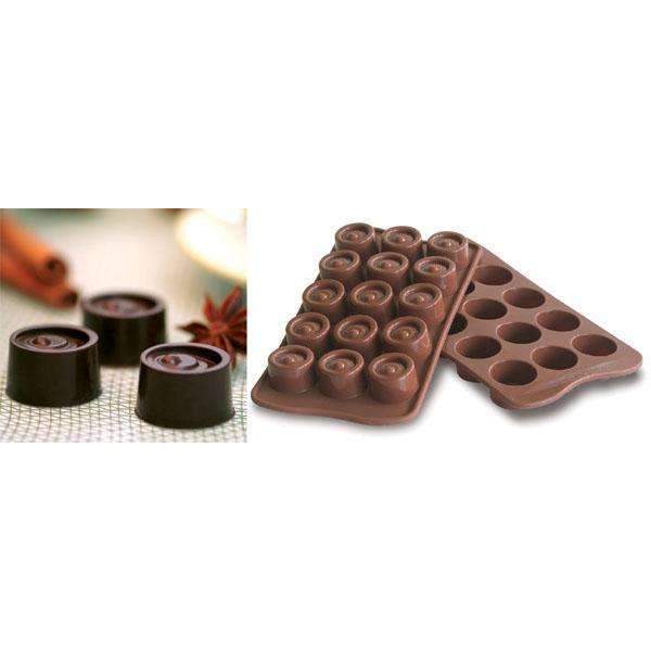 Moule en silicone pour chocolat vertige Silikomart™