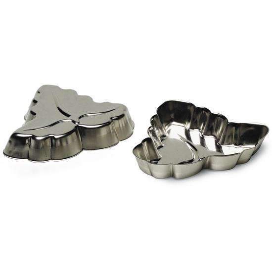 Moules en étain épais pour tarte aux feuilles de vigne