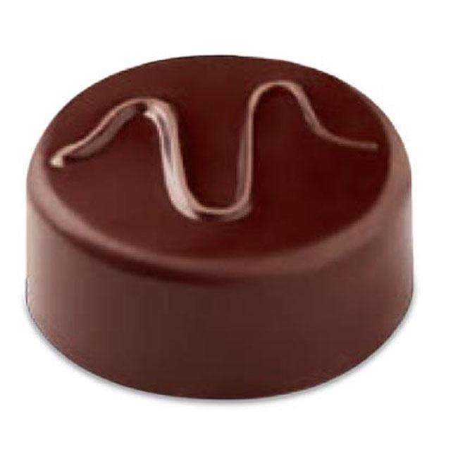 Wave Round Chocolate Mould
