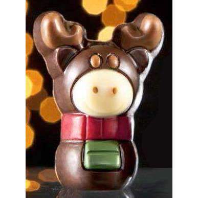 Moule à chocolat renne d'hiver