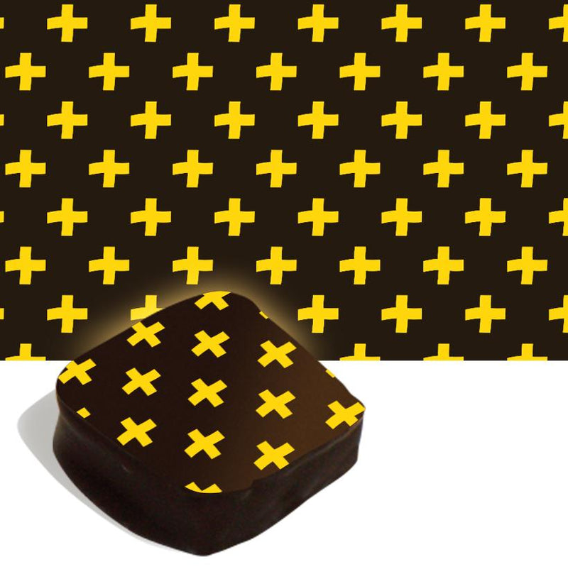 Feuille de transfert Yellow Plus Sign